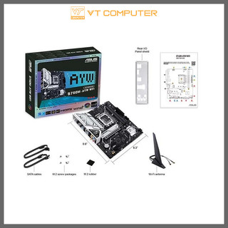 MAIN B760M-AYW ASUS WIFI D5 NEW BẢO HÀNH CHÍNH HÃNG 36 THÁNG