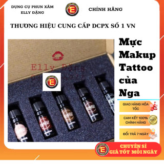 Mực Make Up Nga Mẫu Mới  mẫu 10ml , 5ml, 3.3 ml bản pha sẵn