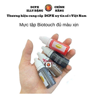 Mực tập phun xăm Biotouch  tem chính hãng , mực học phun xăm trên da giả thẩm mỹ