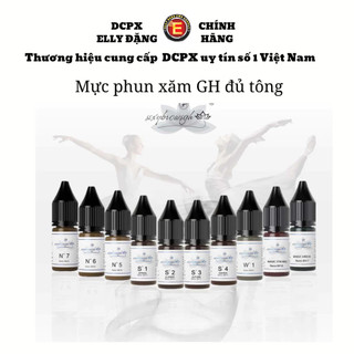 Mực gh chuyên kỹ thuật hairstrokes tạo sợi bằng máy, rãi hạt chân mày, điêu khắc cung cấp bởi elly đặng