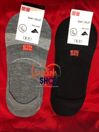 Combo 6 đôi tất lười Uni tròn cao cấp