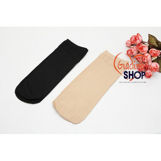Combo 20 đôi tất giấy cổ ngắn loại dày dặn chất cực đẹp, màu đen và màu da