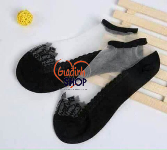 Combo 5 đôi tất ren công chúa
