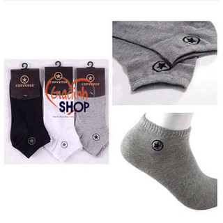 COMBO 10 ĐÔI TẤT NAM CONVERS CỔ NGẮN