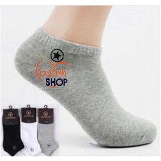 COMBO 2 TẤT NAM CONVERS CỔ NGẮN BỀN ĐẸP
