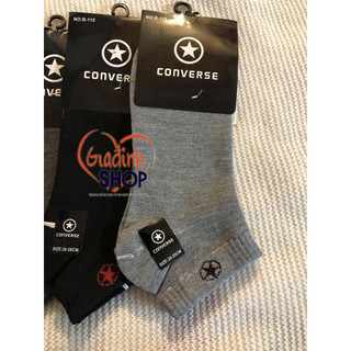 COMBO 2 TẤT NAM CONVERS CỔ NGẮN BỀN ĐẸP