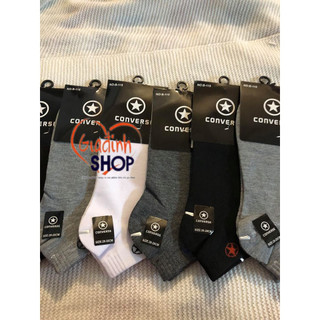 COMBO 2 TẤT NAM CONVERS CỔ NGẮN BỀN ĐẸP