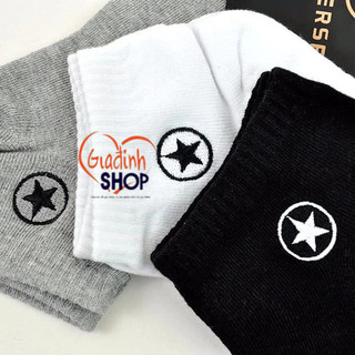 COMBO 2 TẤT NAM CONVERS CỔ NGẮN BỀN ĐẸP