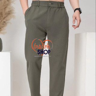 Quần dài đũi nam ống suông thời trang