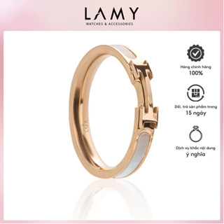 Nhẫn CDE T True Link Rose Gold Ring CDE8009