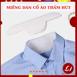 Combo 10 Miếng dán cổ áo thấm hút mồ hôi, ngăn bẩn, ố vàng cổ áo sơ mi- TH