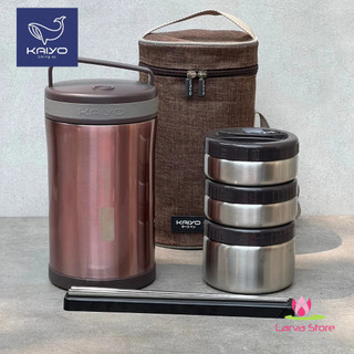 Hộp cơm giữ nhiệt inox 304 kaiyo 1.7 lít