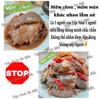 (Đặc Sản Bạc Liêu) 500gr Mắm Cá Sặc Mặn Nhà Làm