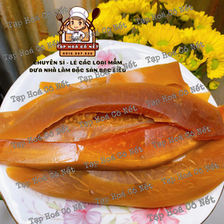 Mắm đu đủ nguyên miếng chưa trộn đặc sản bạc liêu