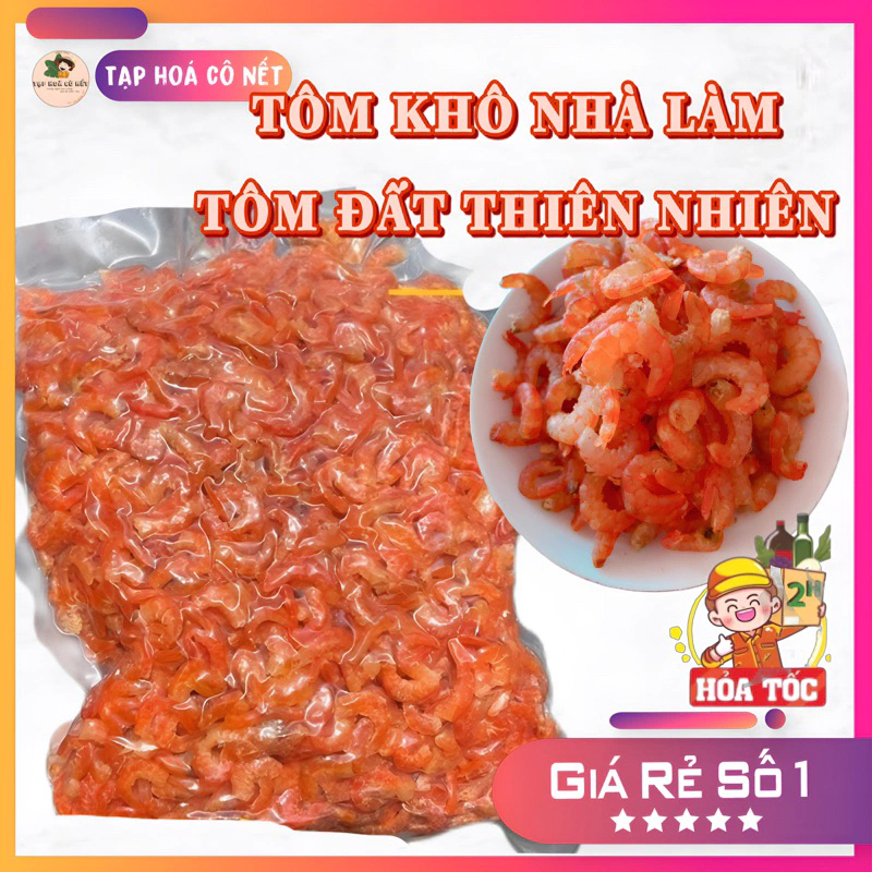 100gram Tôm Khô Bạc Liêu - Tôm Đất