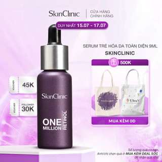 Serum trẻ hóa da SkinClinic RETINOL ONE MILLION 9ml
