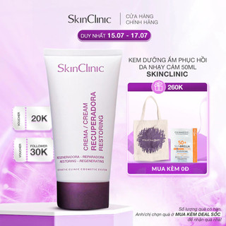 Kem Dưỡng Ẩm Cho Da Nhạy Cảm SkinClinic Restoring Cream 50ml