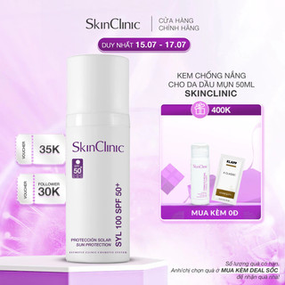 Kem chống nắng SkinClinic SYL 100 SPF50+ 50ml