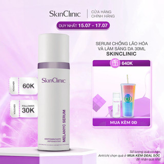Serum SkinClinic Melanyc Serum 30ml - Ngăn Lão Hóa Và Tăng Sắc Tố Cho Da Nám