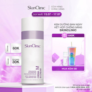 Kem Dưỡng Ban Ngày SkinClinic M Cream 50ml - Phục Hồi Da Nám, Lão Hóa
