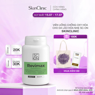 Viên uống chống lão hóa và tái tạo da SC-ON REVIMAX (30 viên)