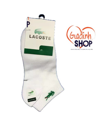 COMBO 5 ĐÔI TẤT NAM LACOSTE CỔ NGẮN
