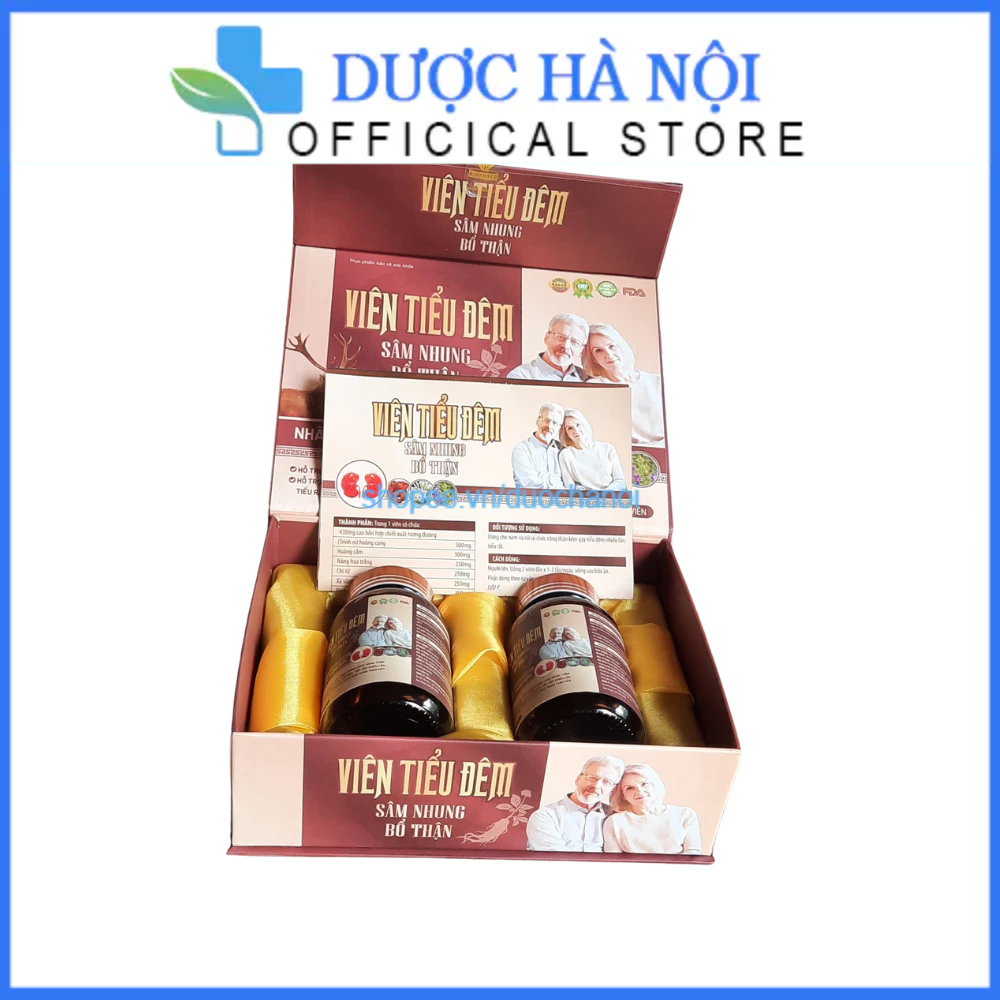Viên tiểu đêm sâm nhung bổ thận tang cường sinh lý – Hộp 2 lọ x 30 viên