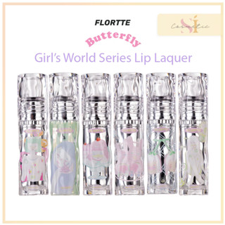 [Hoả tốc] Son Bóng FLORTTE Girl's World Lip Lacquer / FLORTTE Hello Beauty Butterfly Lip Lacquer