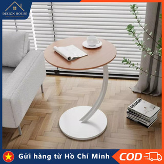 Bàn trà nhỏ sofa sáng màu cạnh phòng khách bàn cà phê mini ban công phòng ngủ đầu giường bàn góc