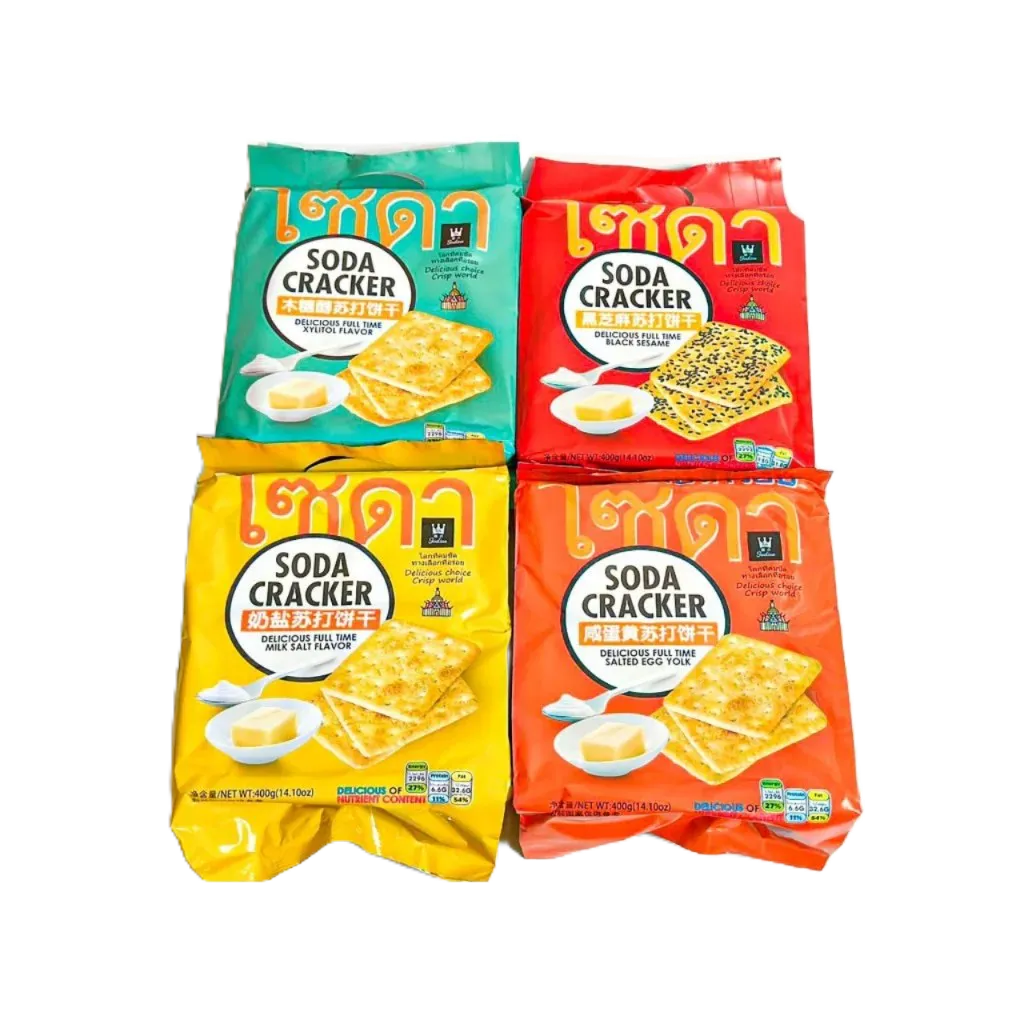 Bánh Soda Cracker ăn kiêng vị mặn 400g