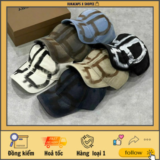 Mũ lưỡi trai ảnh shop chụp thât denim BB QCCC màu loang xukacapbeauty