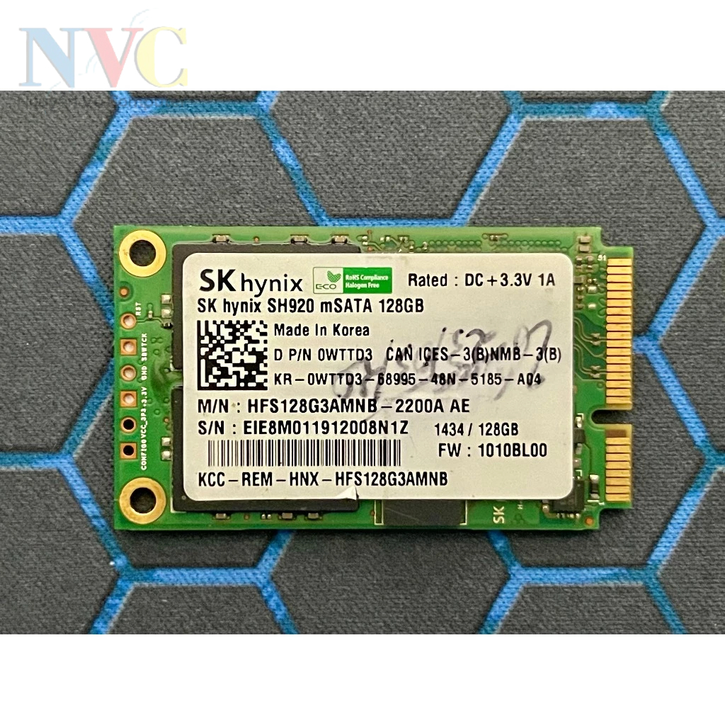 Ổ cứng SSD mSATA 128GB 256GB tháo máy