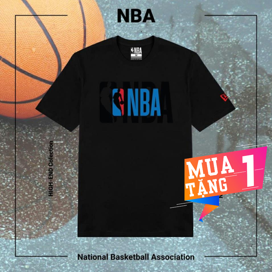 Áo Bóng Rổ NBA, Áo Thun Cổ Tròn Cotton Cao Cấp. T-Shirt NBA new-ss21 (40kg-95kg)