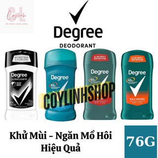 Sáp Degree 76g Khử Mùi Ngăn Tiết Mồ Hôi - Chính Hãng