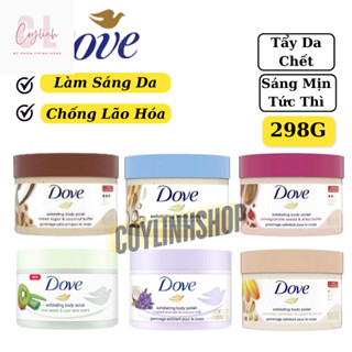  Tẩy da chết DOVE Exfoliating Body Polish tẩy tế bào chết 298g chính hãng 