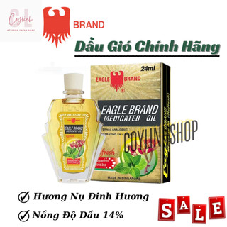 Dầu gió vàng eagle brand con ó 24ml hương nụ đinh hương