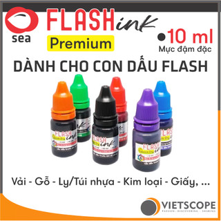 Mực Đóng Dấu Dành Cho Con Dấu Flash In Lên Giấy, Vải, Carton, Nilon, Nhựa, Hộp Cơm