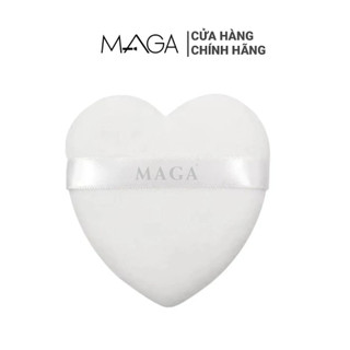 Bông dặm phấn bột /phấn nền/má hồng kem maga heart makeup