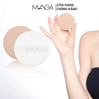 Mút Tán Phấn Nước Cushion Chính Hãng MAGA Kem Nền Siêu Ăn Phấn Lành Tính