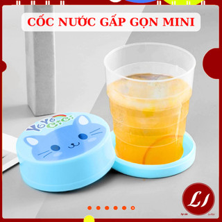 Cốc uống nước Gấp Gọn mini cá nhân tiện lợi hình thú- cốc nhựa