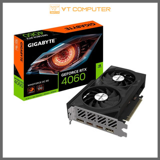 Vga - card màn hình rtx 4060 8g ddr6 gigabyte winforce oc 2 fan new bảo hành 36 tháng