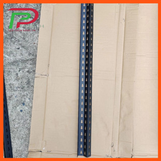 Thanh sắt V lỗ 3x3cm  Dài 100cm lắp khung sắt kệ v lỗ gài đa năng Vinatech