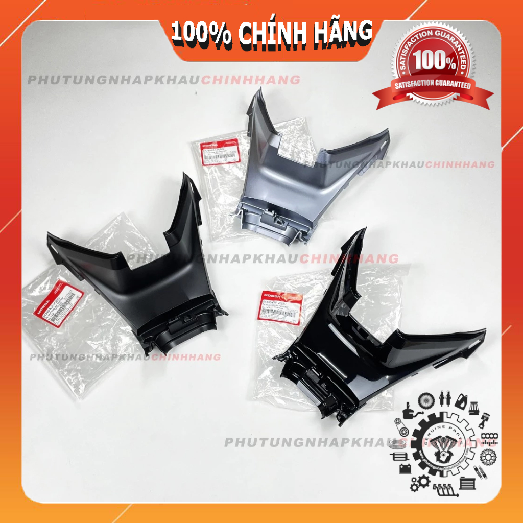 Ốp nhựa trung tâm Air Blade AB 160/150/125 đời 2020 2022 2024 chính hãng, Ốp cốp yên ab 160 - 64340K