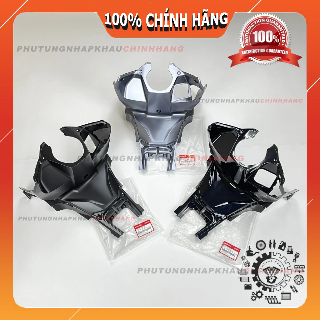 Yếm ổ khóa Air Blade AB 160/150/125 đời 2020 2022 2024 chính hãng, Ốp ống yếm chính ab 160 64330K1FV