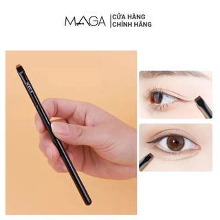  Cọ Trang Điểm Vẽ Bọng Mắt Và Tém Mày Ngang MAGA Flat Eyeliner Size Mini 