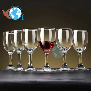 Hộp 6 ly rượu vang 230ml gl2123 / 6 ly thủy tinh uống vang