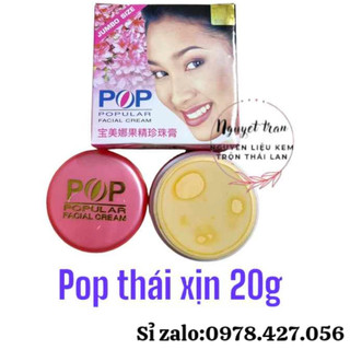 Kem pop trắng da