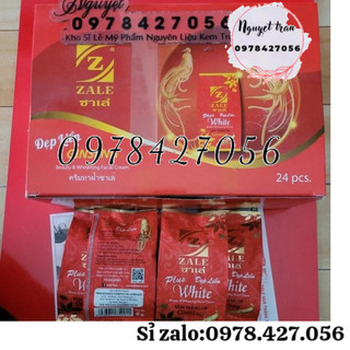 Sỉ 12 hộp kem zale white plus ginseng đỏ thái lan chính hãng