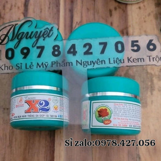 Kem face X2 trần mụn nám trắng da tái tạo 4in1 chính hãng