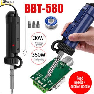  div Máy hút mạ thiếc cầm tay Tự động loại bỏ thiếc BBT-580 AC 110V 220V Súng điện loại bỏ thiếc để loại bỏ thiếc và hàn 